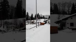 Riessersee in  schnee