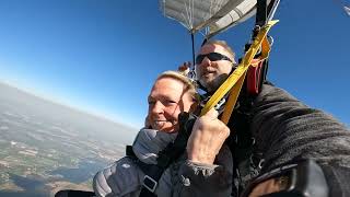 Kathi does a Tandem Skydive on 10/6/2024