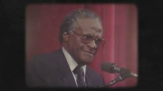 Highlights: Desmond Tutu speaking at Stanford, 1986