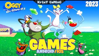 TRYING OGGY AND THE COCKROACHES GAMES ON ANDROID/IOS | 2023 !