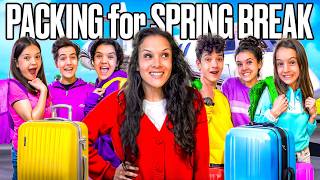 Packing & traveling to SECRET Spring Break destination!