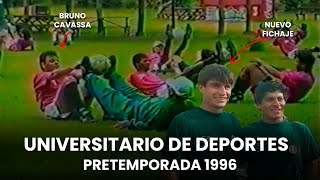 Pretemporada de Universitario 1996 | Nuevos Fichajes| Ibañez llega a la U | Cavassa en la práctica 🎞