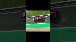 Ferrari F2008 pit lane entry #formula1 #ferrarichallenge #silverstone