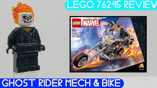 LEGO set 76245 Ghost Rider Mech & Bike Review