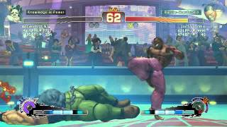 Ultra Street Fighter IV battle: Hugo vs Dee Jay