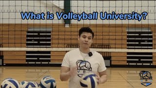 What is Volleyball University??