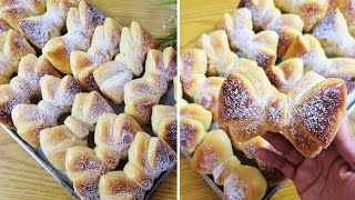 بريوش الفيونكات 🎀 بطعم رائع وشكل مميز ومغذي جداً للأطفال 😋💯