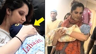 Sania Mirza ने शेयर की Baby Izhaan की पहली तस्वीर!