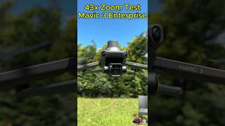 DJI Mavic 3 Enterprise 43x Zoom Test