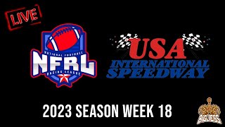 iRacing - NFRL Week 18 -USA International Speedway #iracing #nfrl