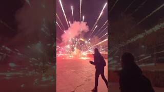 6" Shell Fireworks on the Ground: The Wildest Fireworks Experiment