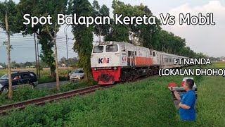 Ketika Mobil Balapan Sama Kereta😂 (Spot Exotis part 1)