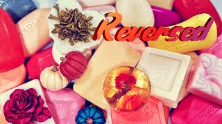 REVERSED ❤︎ Unboxing ASMR Soap Haul ❤︎ November Twilight Rewrapping Re-packaging International Soaps