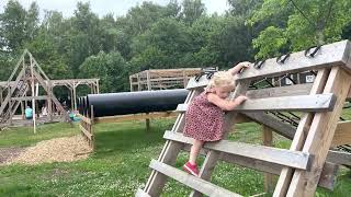 Emil och Wilma på Torshälla / Eskilstuna Krusgårdsparken OCR / Hinderbana