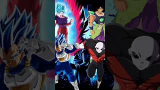 Goku and Vegeta vs Jiren and Broly further beyond #shorts #dbz #dbs #sdbh #manga