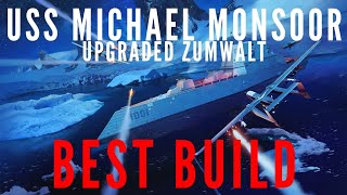 USS MICHAEL MONSOOR BEST BUILD || REVIEW || MODERN WARSHIPS || 🔥🔥🔥 #viral #best