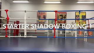 Shadowboxing routine