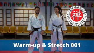 Karate Warmup and Stretch in Your Home 1