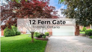 12 Fern Gate, Fonthill, Ontario Video