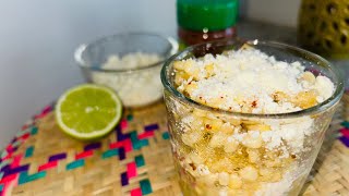 🔴Esquites con Epazote ll Elote con todo #delicioso #saludable #snack