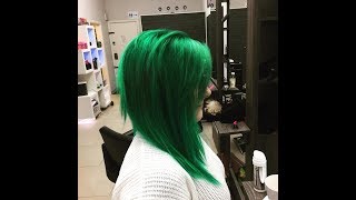 Wow Green Hair . Jayhair