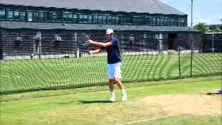 Sam Querrey ATP Newport Practice