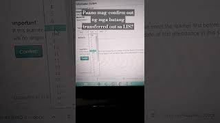 PAANO MAGCONFIRM OUT NG TRANSFERRED OUT SA LIS? #fyp #foryoupage