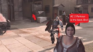 AC 2 Parkour: Ezio's Solo Sprint to the Church Roof!