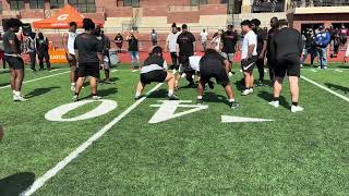 Linemen 1 on 1’s | California Highschool Football | Offensive Line | Defensive Line