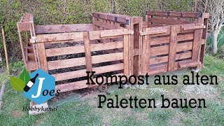 Kompost aus Paletten bauen – (fast) kostenloser Selbstbau – DIY