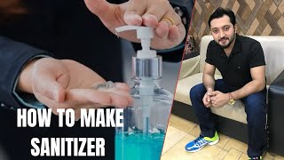 How to make hand sanitizer at home easy method. |WHO (WORLD HEALTH ORGANISATION) PASSED|