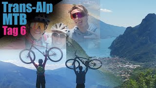 Letzter Tag! Viele Höhen und Tiefenmeter (wir mussten abbrechen..!) - MTB Trans-Alp Tag 7