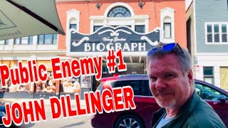 JOHN DILLINGER WAS SHOT AT BIOGRAPH THEATRE CHICAGO, USA