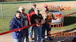 Phelps ATV Ribbon Cutting