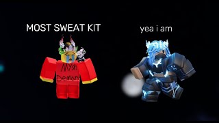 using the most sweaty kit in roblox bedwars