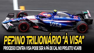 VISA SENDO PROCESSADA EM CASO GRANDE PODE SER A PÁ DE CAL NO PROJETO VCARB (E QUEM SABE RED BULL F1)