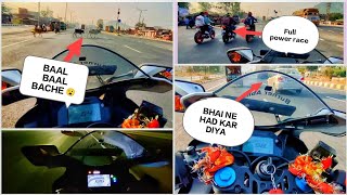 GOING TO || TOPCHANCHI || LAKE || FULL❣️ POWER 😈 RIDING ON HIGHWAY 🙂