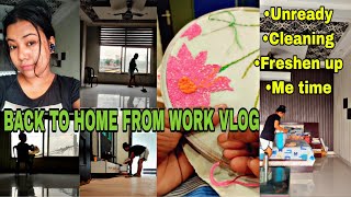 BACK to home from work vlog❤️ অন্য রকম একটা পড়ন্ত দুপুর |Bengali vlog