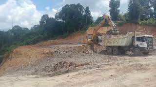 Loading overburden