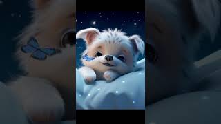 5분안에 잠듭니다. 예쁜 강아지 와 함께 떠나는 꿈나라 여행 Brahms Lullaby_A trip to dreamland with a cute baby bear (no ads)