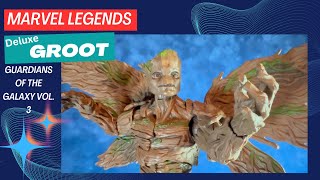 Marvel Legends Guardians of the Galaxy 3 Groot Action Figure Review