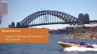 Smooth sailing with wireless 4G Internet