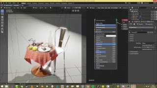 Live ! Jouer avec Eevee et Cloth (Blender)