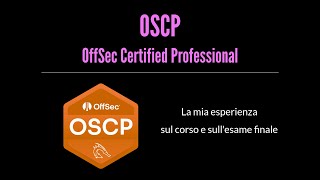 Mi sono certificato OSCP! –  La mia esperienza