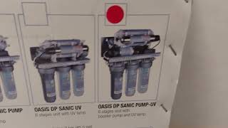 Распаковка Система обратного осмоса ATLAS FILTRI OASIS DP SANIC PUMP-UV из rozetka