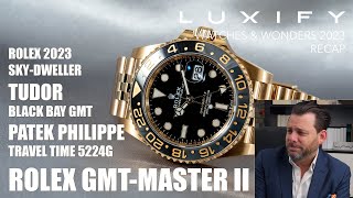 Rolex GMT-Master II & Sky-Dweller, Tudor Black Bay GMT, Patek Philippe 5224 & 5924 Luxify Recap Nr.5