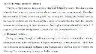 CLASSIFICATION OF STEAM TURBINE #thermal #energy #fuel #renewableenergy #nature #conservation