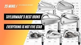 Taylor Made FULL RANGE Iron Review | P770 Vs P790 | Sim 2 Max | P790ti Vs P790 | P7MB Vs P7MC