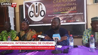 LANCEMENT DE LA PHASE DE PRÉPARATION ET DE PROFESSIONNALISATION DU CARNAVAL INTERNATIONAL DE #OUIDAH