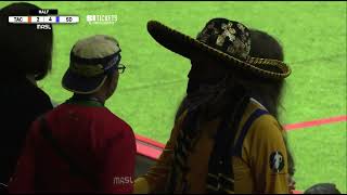 Me and Cowboy at the Sockers game